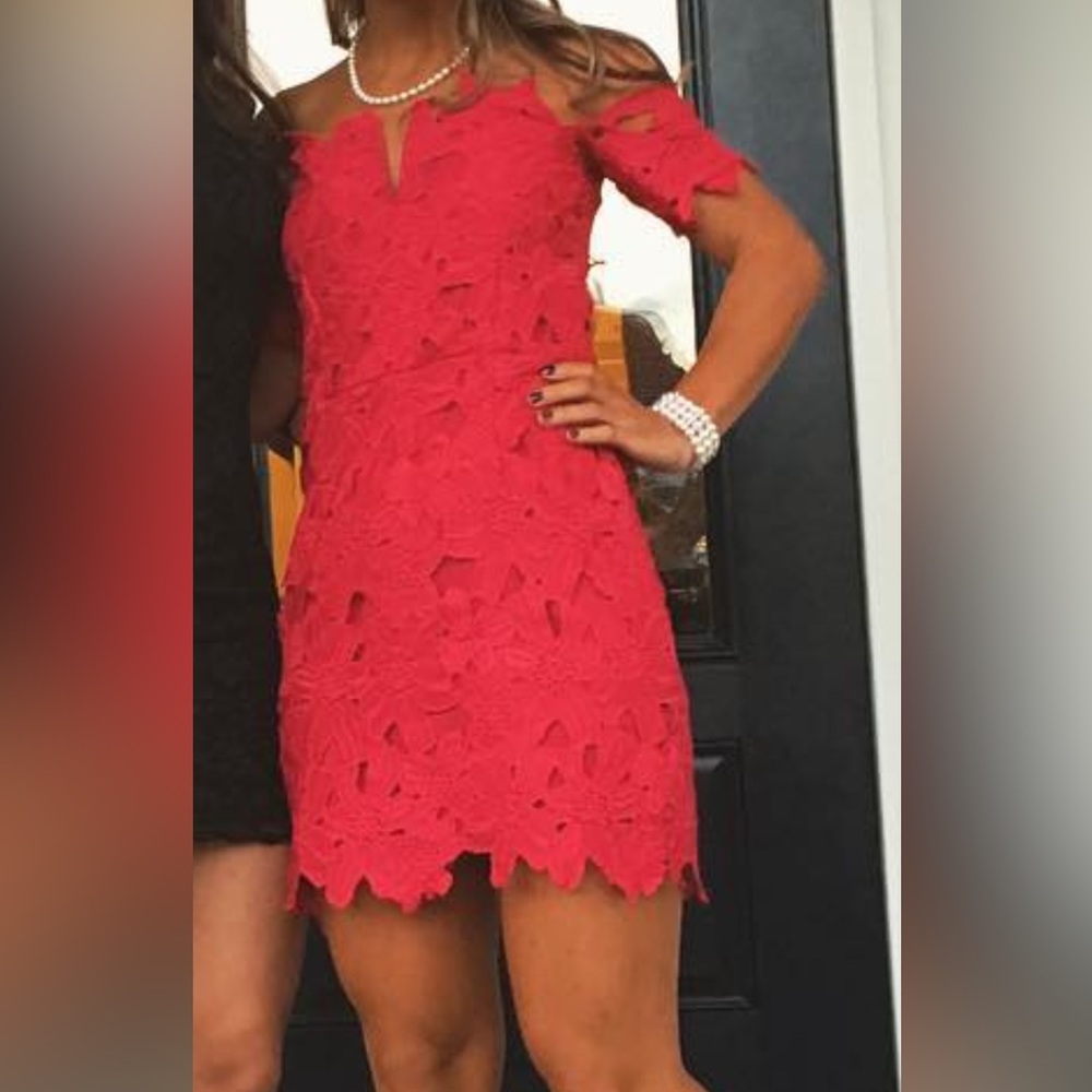 Red Semi Formal Cocktail Dress